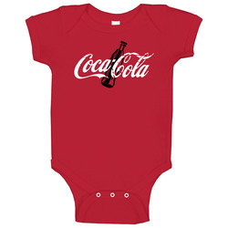 Coca Cola Drink Retro Unisex Soft Cotton Tee Baby One Piece