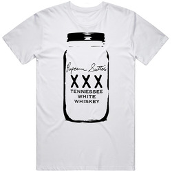 Popcorn Sutton Small Batch Moonshine Tennessee Whiskey Label Logo Unisex Soft Cotton Tee T Shirt