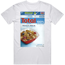 Total Box Greatest Cereal Of All Time Breakfast Fan Foodie Unisex Soft Cotton Tee T Shirt