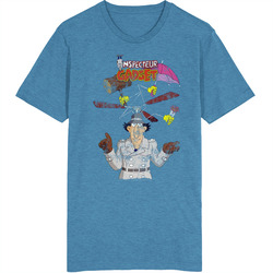Inspector Gadget 80s Tv Series Show Worn Look Vintage Unisex Unisex Soft Cotton Tee T Shirt