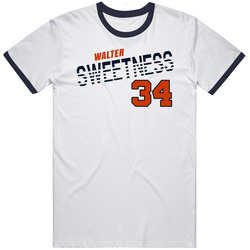 Walter Payton 34 Sweetness Favorite Player Football Unisex Soft Cotton Tee T Shirt
