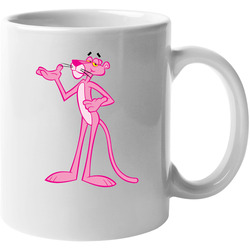 The Pink Panther Show Character Fan Unisex Soft Cotton Tee Mug The Pink Panther Show Character Fan Unisex Soft Cotton Tee Mug