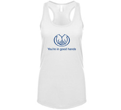 You're In Good Hands Allstate Most Memorable Ad Slogan Womens Unisex Soft Cotton Tee Tanktop