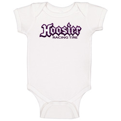 Hoosier Racing Tire Automobile Car Truck Motorcycle Auto Parts Cool Distressed Style Brand Logo Emblem Unisex Soft Cotton Tee Baby One Piece