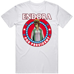 Endora Bewitched For President Tv Show Villain Fan Unisex Soft Cotton Tee T Shirt