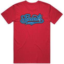 St Paul Saints Logo Union Association Baseball Unisex Soft Cotton Tee T Shirt