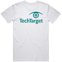 Techtarget Inc Nasdaq Company Logo Employee Fan Unisex Soft Cotton Tee T Shirt