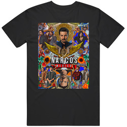 Narcos Mexico Crime  Tv Show Unisex Soft Cotton Tee T Shirt