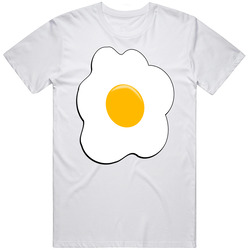 Fried Egg Funny Group Halloween Costume Unisex Soft Cotton Tee T Shirt