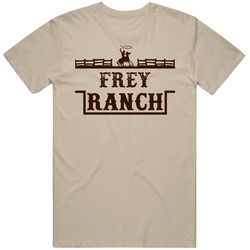 Frey Ranch All American Family Ranch Cool Unisex Soft Cotton Tee T Shirt