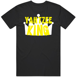 Yahtzee King Cool Unisex Soft Cotton Tee T Shirt