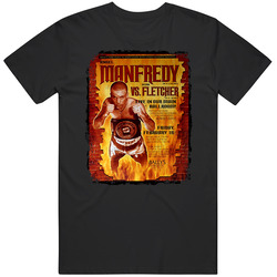 Angel Manfredy Vs Sean Fletcher Boxing Fight Card Boxer Unisex Soft Cotton Tee T Shirt