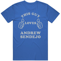 Andrew Sendejo This Guy Loves Dallas Texas Sports Football Unisex Soft Cotton Tee T Shirt