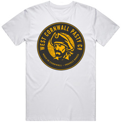 The West Cornwall Pasty Company Uk Chain Restaurants Logo Unisex Soft Cotton Tee T Shirt