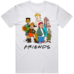 Recess Friends Parody Mashup Unisex Soft Cotton Tee T Shirt