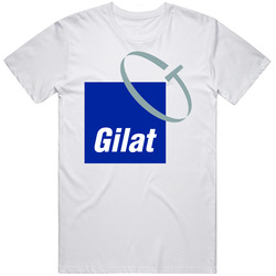 Gilat Satellite Networks Ltd Nasdaq Company Logo Employee Fan Unisex Soft Cotton Tee T Shirt