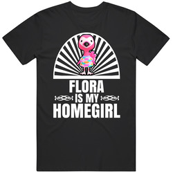 Flora Is My Homegirl Animal Crossing New Horizons Character Video Game Fan Unisex Soft Cotton Tee T Shirt
