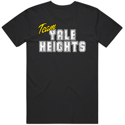 Team Yale Heights Us Neighborhood Unisex Soft Cotton Tee T Shirt