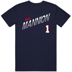 Nico Mannion 1 Favorite Player Arizona College Basketball Fan Unisex Soft Cotton Tee T Shirt