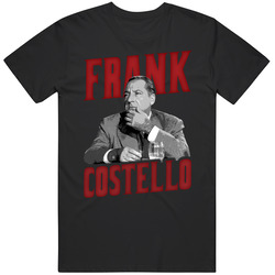Frank Costello New York Mobster Unisex Soft Cotton Tee T Shirt