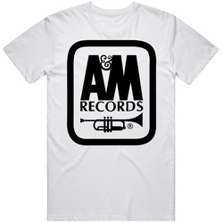 A&m A And M Records Record Label Music Fan Unisex Soft Cotton Tee T Shirt
