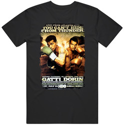 Arturo Gatti Vs Leonard Dorin Cool Boxing Fight Card Boxer Unisex Soft Cotton Tee T Shirt