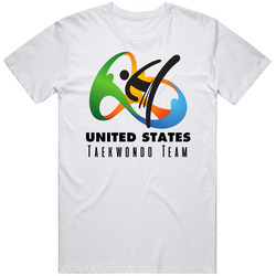 United States Taekwondo Team Rio 2016 Olympic Event Logo Unisex Soft Cotton Tee T Shirt