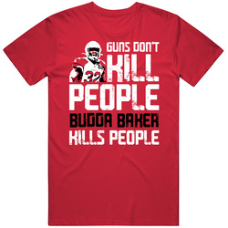 Budda Baker Guns Dont Kill Arizona Football Fan Unisex Soft Cotton Tee T Shirt