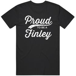 Finley Proud To Be Family Pride Last Name Unisex Soft Cotton Tee T Shirt
