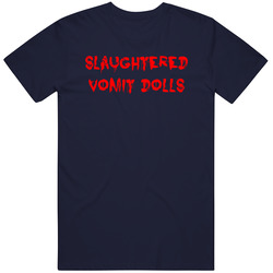 Slaughtered Vomit Dolls Horror Film Bloody Unisex Soft Cotton Tee T Shirt