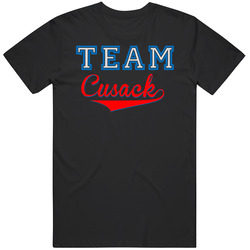 Team Cusack Custom Graphic Sports Last Name Family Reunion Unisex Soft Cotton Tee T Shirt