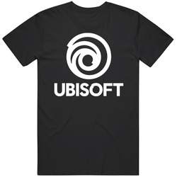 Ubisoft French Entertainment Video Game Developer Logo Unisex Soft Cotton Tee T Shirt