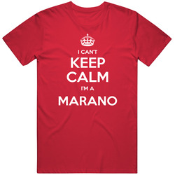 I Cant Keep Calm Im A Marano Funny Last Name Unisex Soft Cotton Tee T Shirt