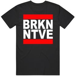 Brkn Ntve Brooklyn Native Civic Pride Run Parody Unisex Soft Cotton Tee T Shirt