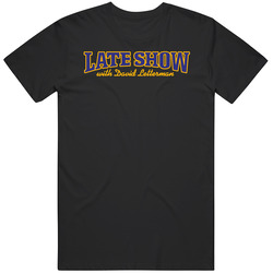 David Letterman Late Show Popular Late Night Tv Talk Show Fan Unisex Soft Cotton Tee T Shirt