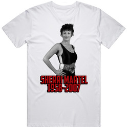 Sherri Martel Wrestler Memorial Fan Unisex Soft Cotton Tee T Shirt