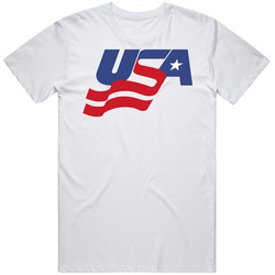 Usa Hockey Unisex Soft Cotton Tee T Shirt