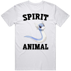 Dratini Is My Spirit Animal Unisex Soft Cotton Tee T Shirt