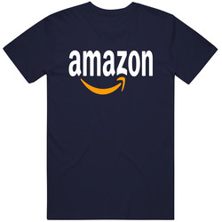 Amazon Company Logo Fan Gift Unisex Soft Cotton Tee T Shirt