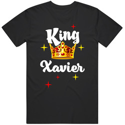 King Xavier Custom Name Cool Unisex Soft Cotton Tee T Shirt