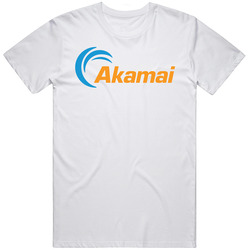 Akamai Technologies Nasdaq Company Logo Employee Fan Unisex Soft Cotton Tee T Shirt
