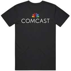 Comcast Corporation Nasdaq Company Logo Employee Unisex Soft Cotton Tee T Shirt