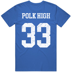 Polk High 33 Al Bundy Married With Children Retro Tv Show Unisex Soft Cotton Tee T Shirt