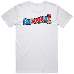 Bazooka Bubble Gum Candy Unisex Soft Cotton Tee T Shirt