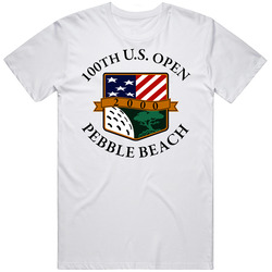 100th Us Open Pebble Beach Golf Fan Golfing Father's Day Unisex Soft Cotton Tee T Shirt