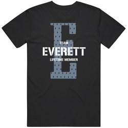 Everett Team Lifetime Member Favorite City Unisex Soft Cotton Tee T Shirt