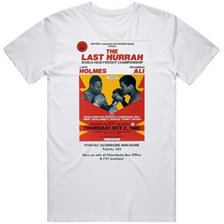 Muhammad Ali Vs Larry Holmes 1980 Classic Boxing Unisex Soft Cotton Tee T Shirt