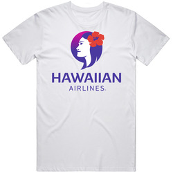 Hawaiian Airlines Logo Travel Pilot Wanderlust Unisex Soft Cotton Tee T Shirt