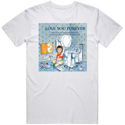Love You Forever Classic Children's Storybook Cover Unisex Soft Cotton Tee T Shirt