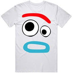 Forky Face Halloween Unisex Soft Cotton Tee T Shirt